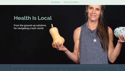 Health Is Local website — branding, SEO, and web development by Deliver Digital