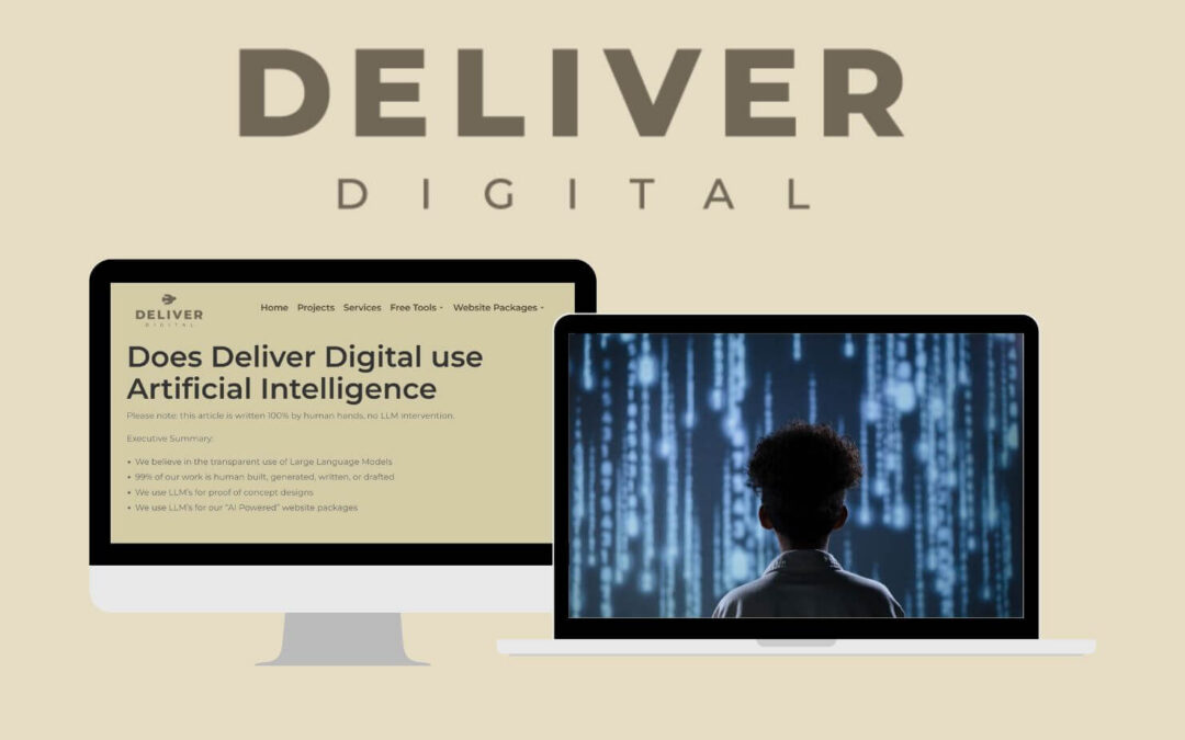 Does Deliver Digital use Artificial Intellegience